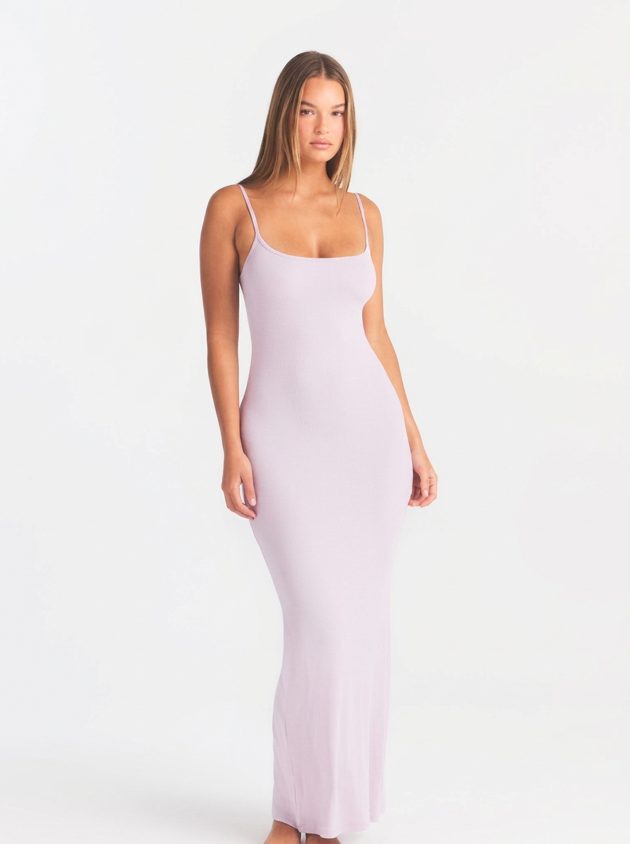 Soft Lounge Long Slip Dress